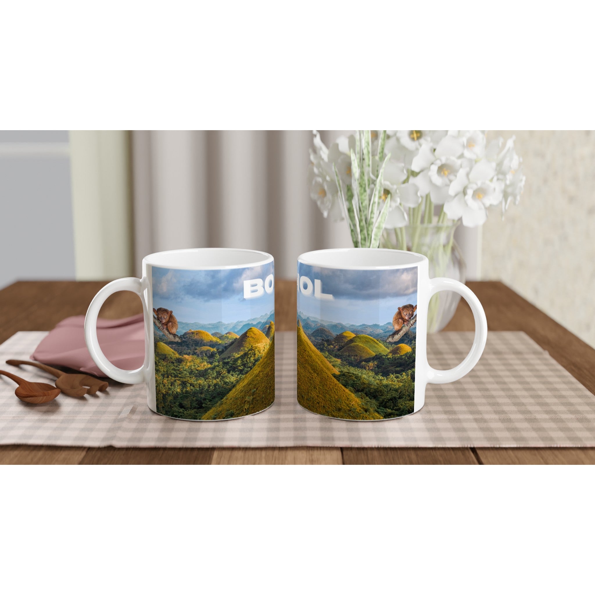 11oz Ceramic Mug Ceramic White- Bohol