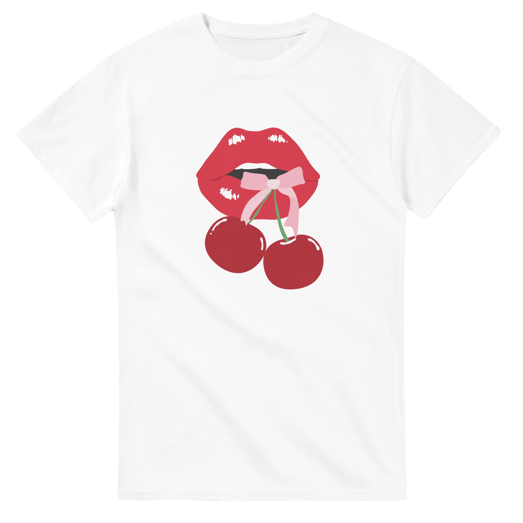 Heavyweight Unisex Crewneck T-shirt |Lips