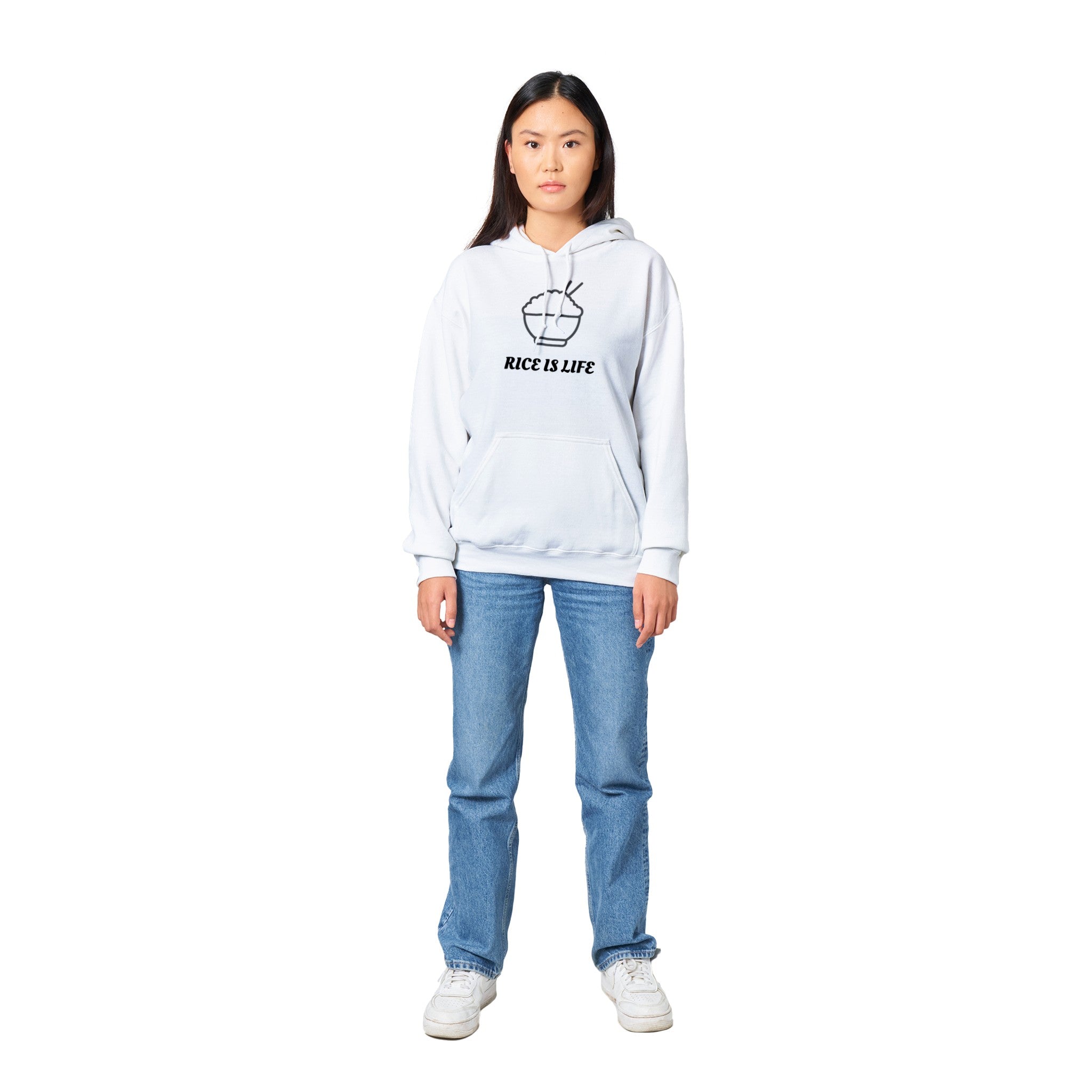 Classic Unisex Pullover Hoodie - rice