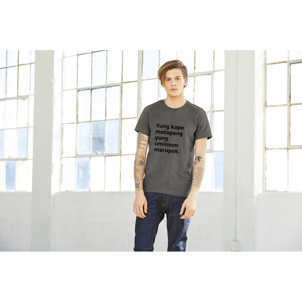 Unisex Funny T-shirt -Kape