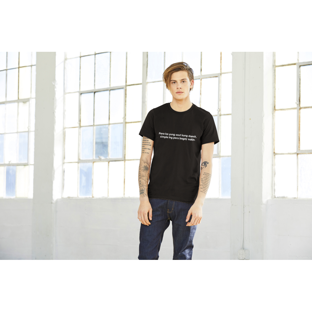 Unisex Funny T-shirt - Black