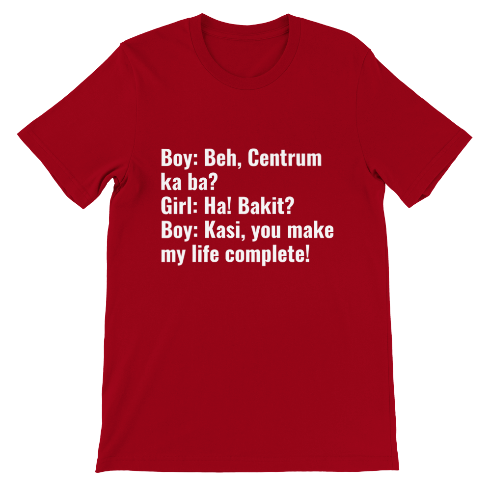 Unisex Funny T-shirt - Centrum
