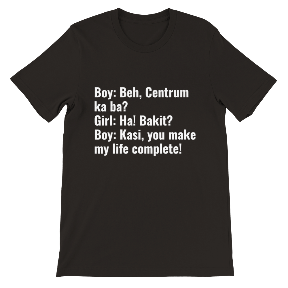 Unisex Funny T-shirt - Centrum