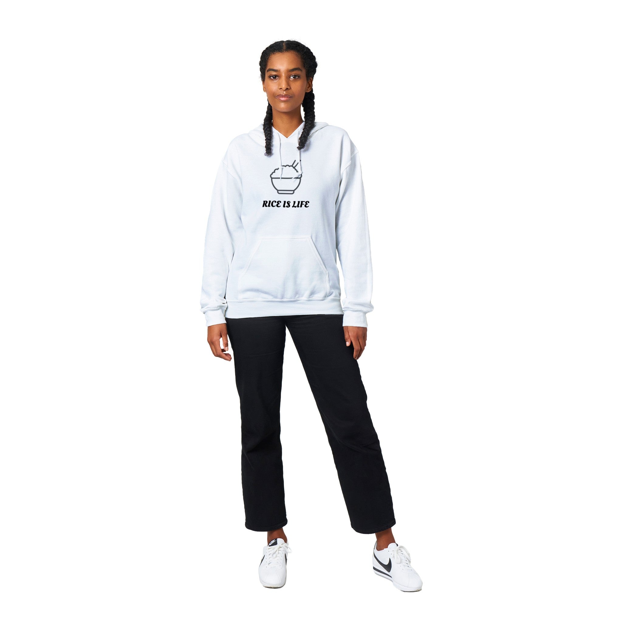 Classic Unisex Pullover Hoodie - rice