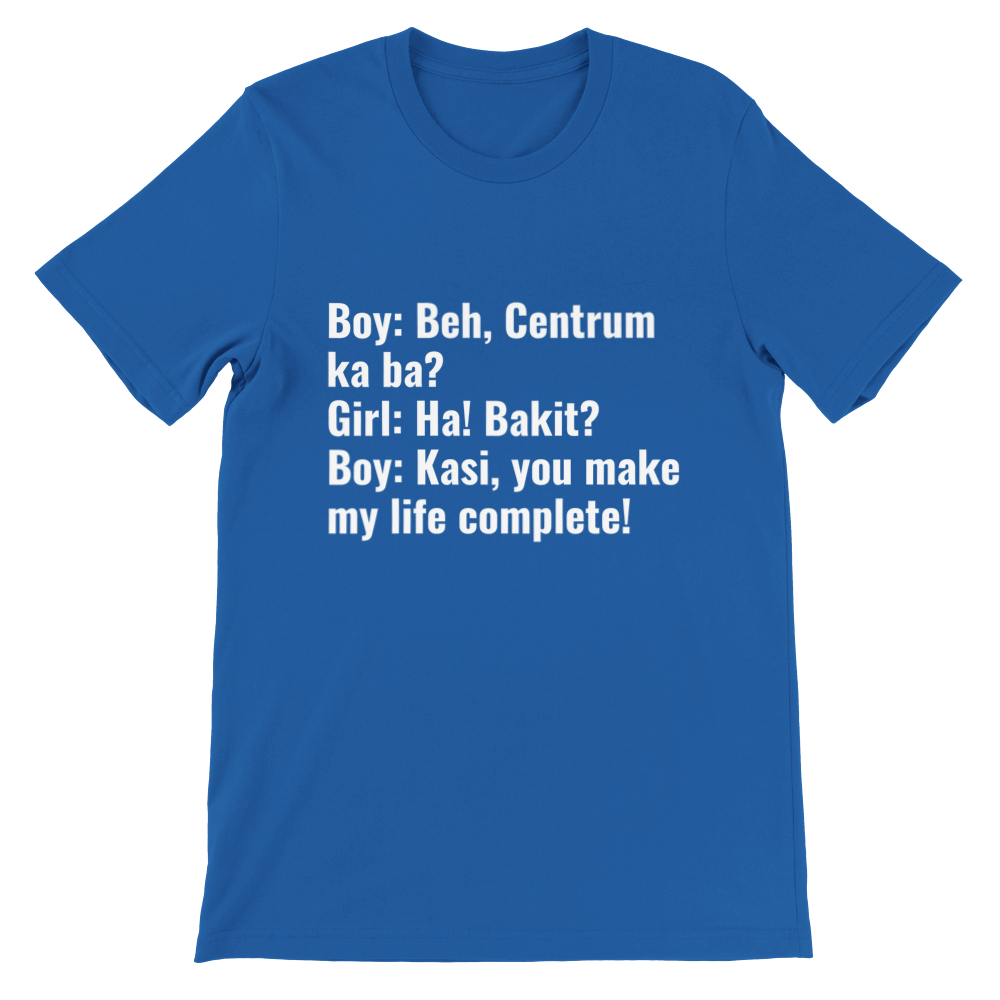 Unisex Funny T-shirt - Centrum
