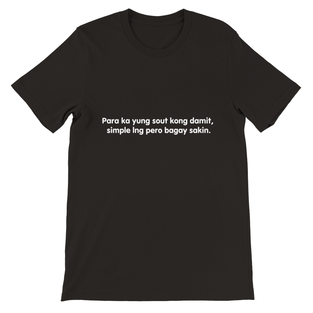 Unisex Funny T-shirt - Black