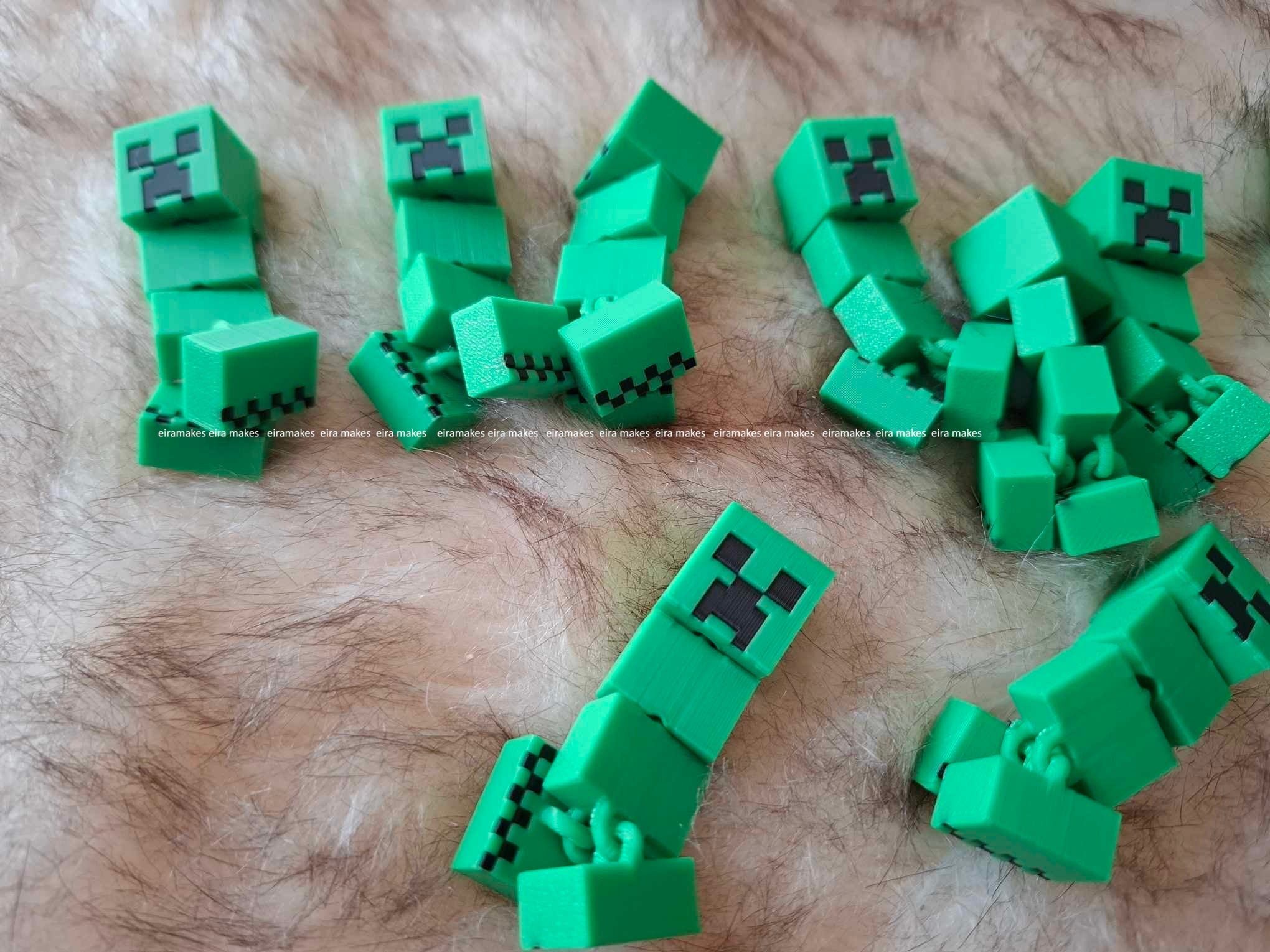 Minecraft Creeper Articulated