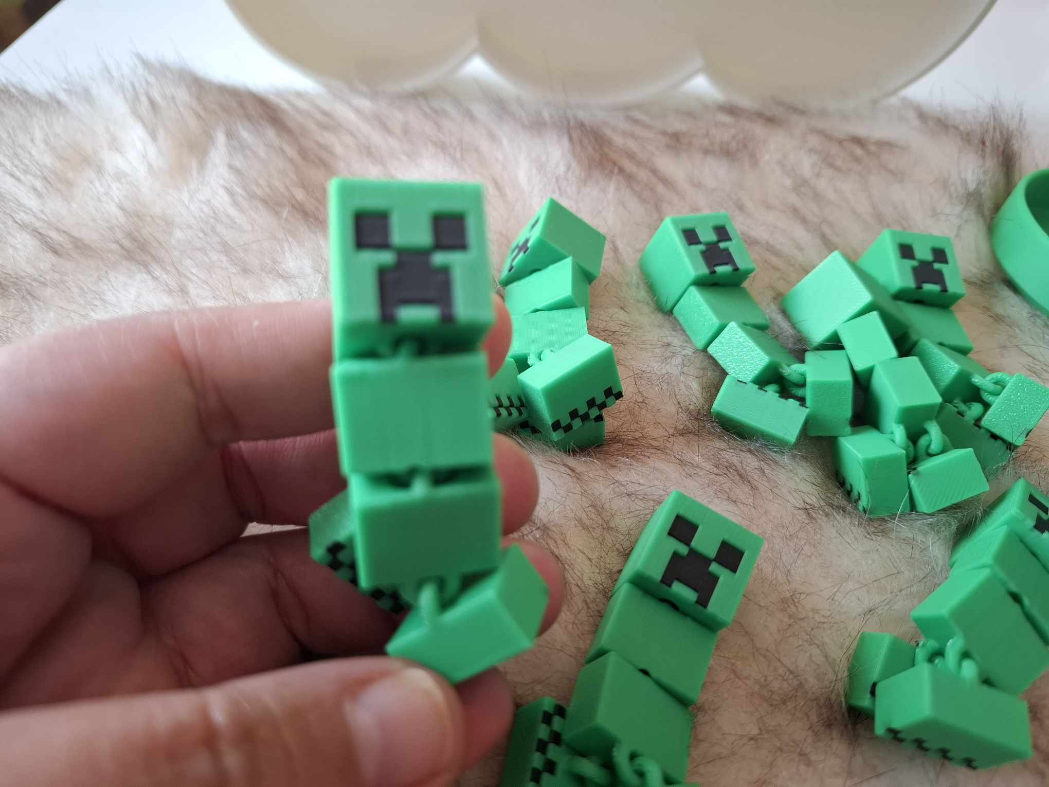 Minecraft Creeper Articulated