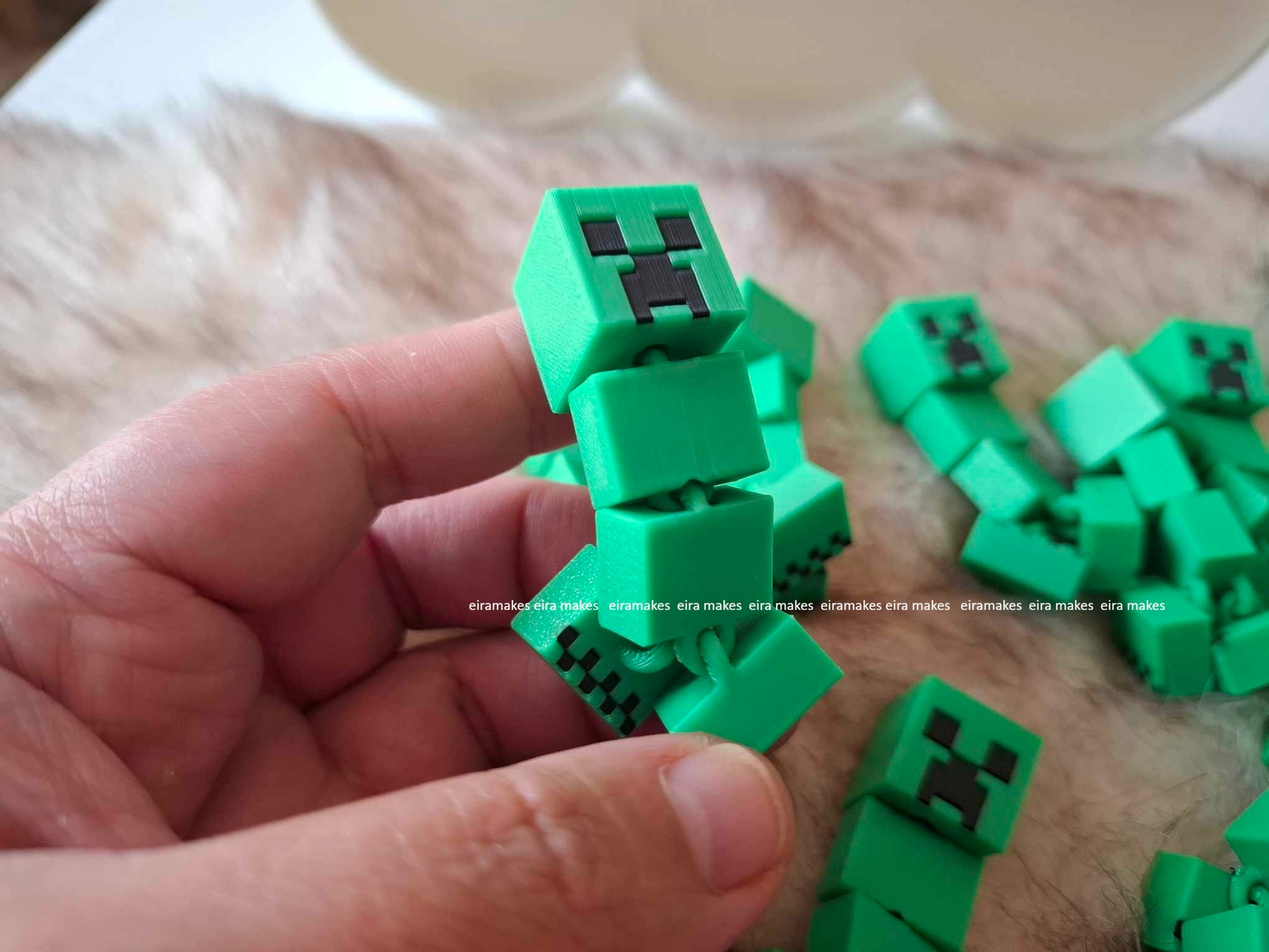 Minecraft Creeper Articulated