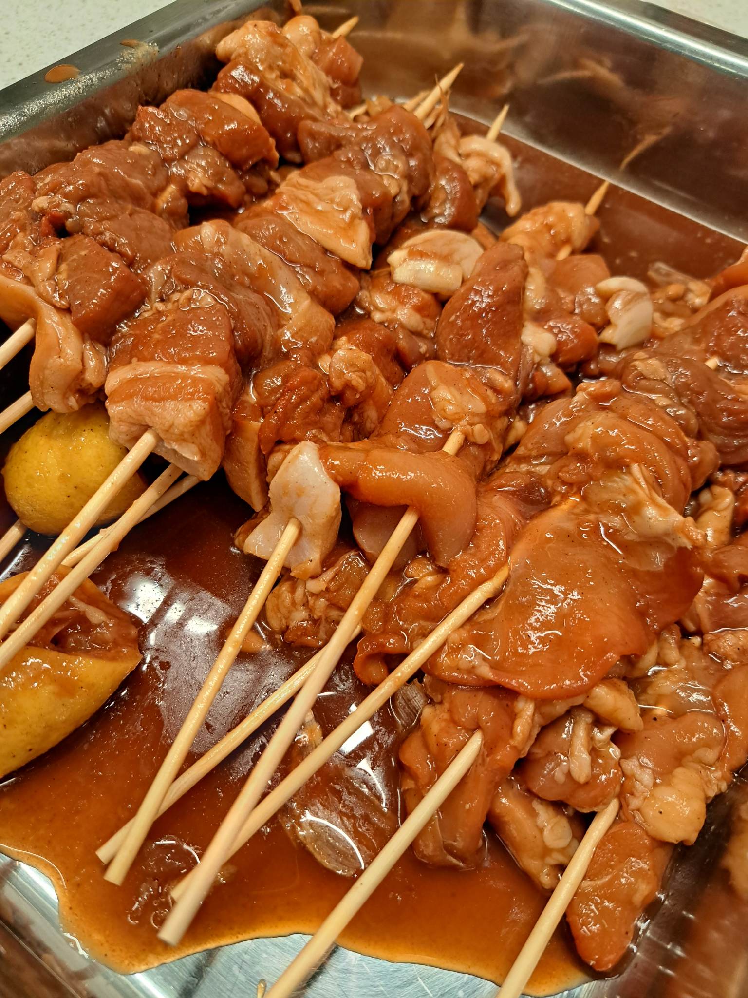 Marinated Pinoy Style Chicken Barbecue
