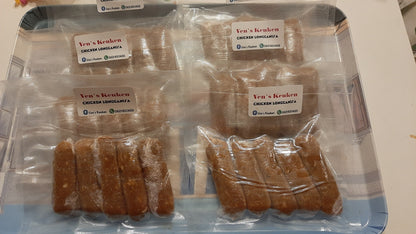 Ven's Keuken chicken longganisa portions sealed in labelled packs