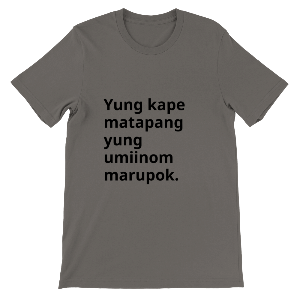 Unisex Funny T-shirt -Kape