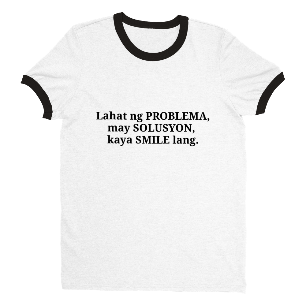 Unisex Ringer T-shirt - Smile