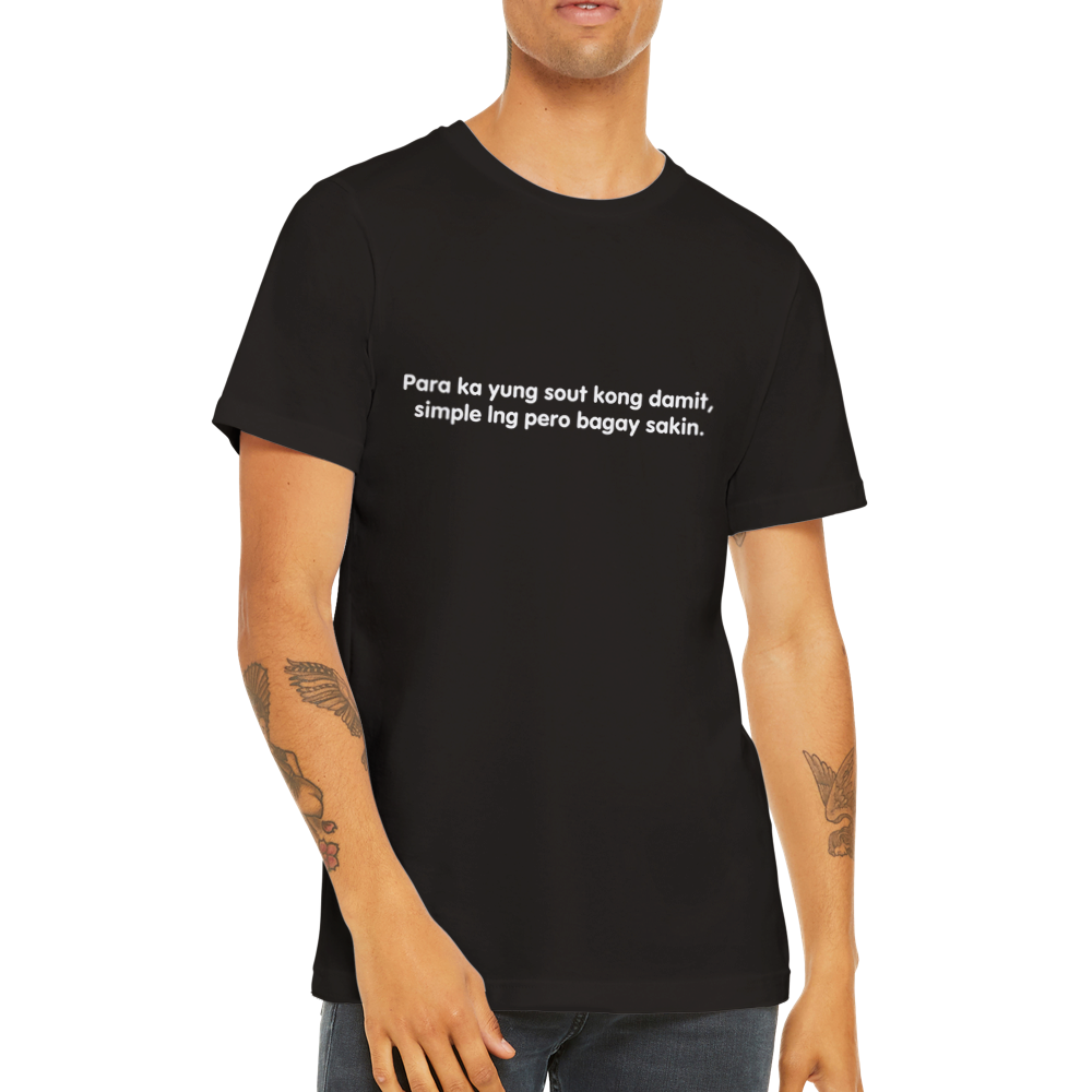 Unisex Funny T-shirt - Black