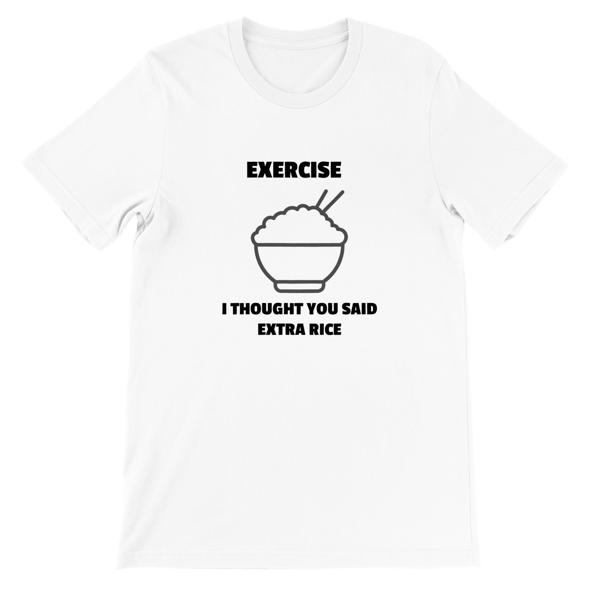 Polycotton Unisex Crewneck T-shirt - Exercise