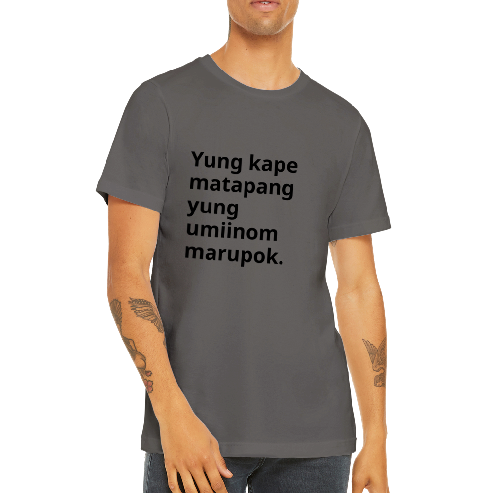 Unisex Funny T-shirt -Kape