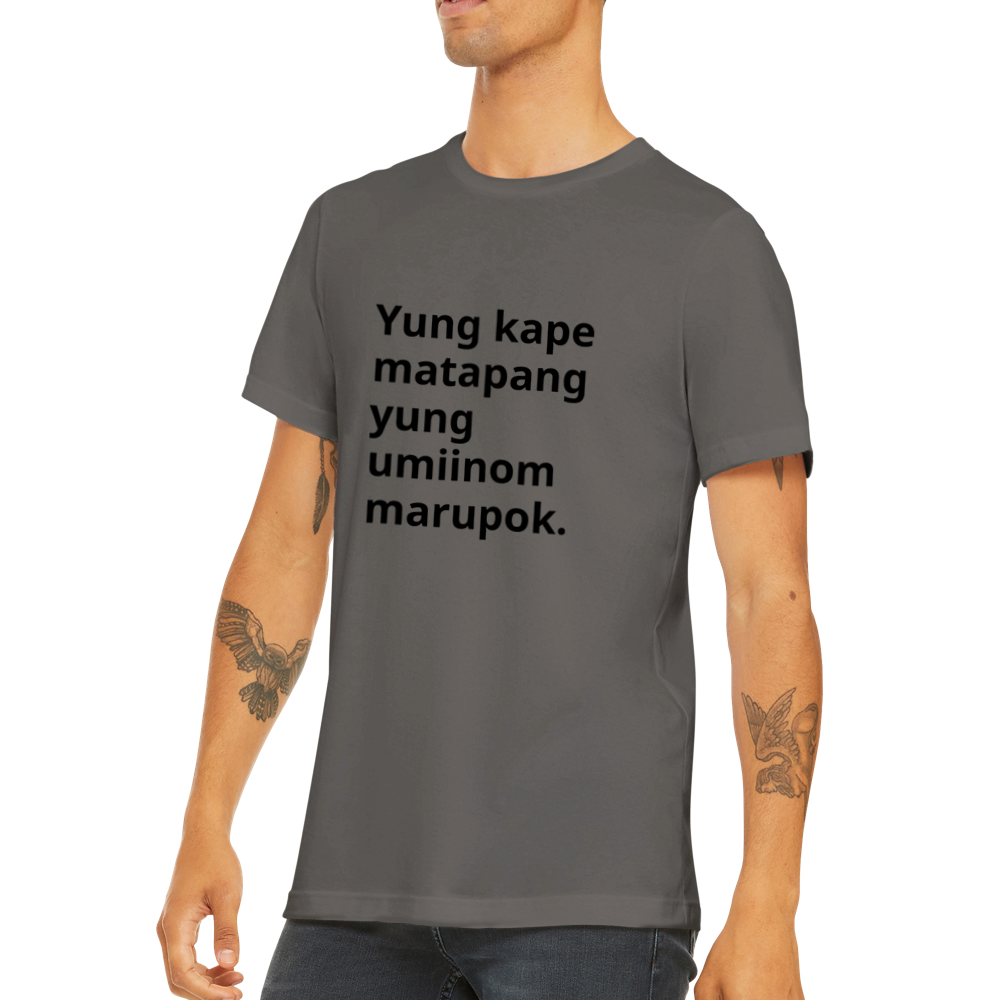 Unisex Funny T-shirt -Kape